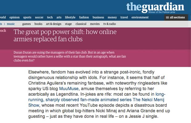 The great pop power shift: how online armies replaced fan clubs