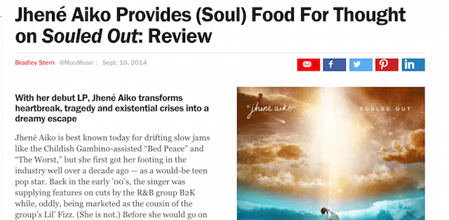 Jhene Aiko Time Review